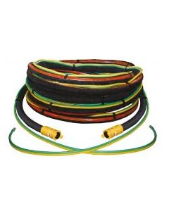 Elcometer <sup>3</sup>/<sub>4</sub>" (19mm) ID 12bar (174psi) Blast Hose Extension with Nylon Quick Couplings - 10m (32.8ft)