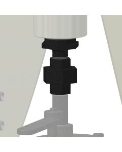 Mini Flat Valve Pot Connection Reducing Hex Nipple for use with Elcometer MFV 1 <sup>1</sup>/<sub>4</sub>" x <sup>1</sup>/<sub>2</sub>" (32mm x 13mm)